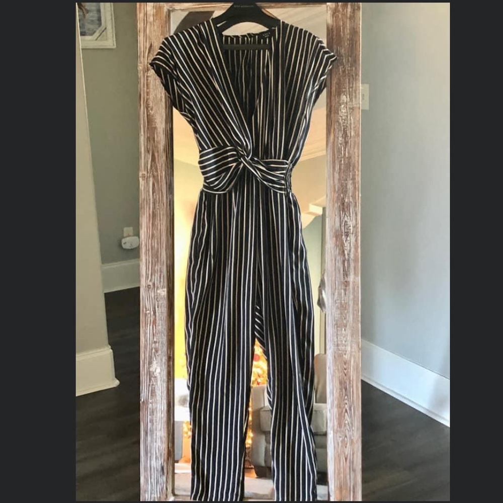 Vici | Striped Jumpsuit